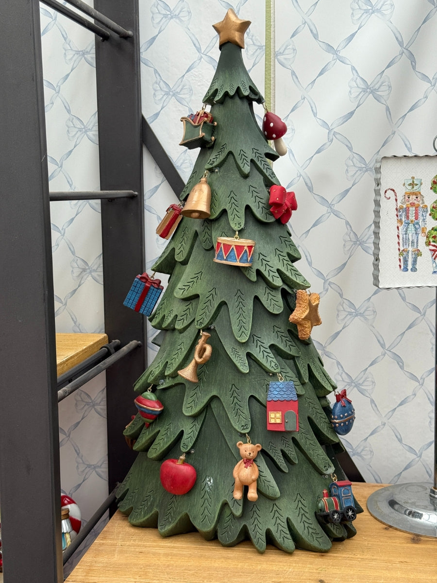 Battery-operated Decorative Tree 24.5''